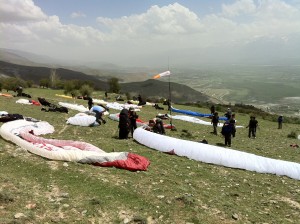 Erzincan alt kalkış pistinden manzara